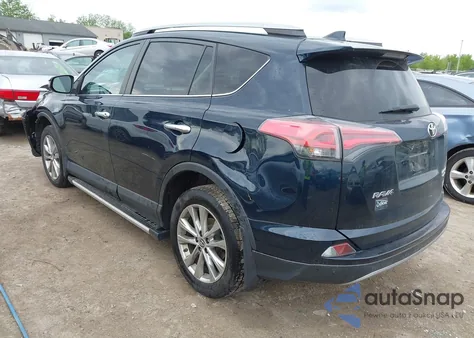 2017 Toyota Rav4 Limited from USA, damaged, VIN 2T3DFREV4HW590333